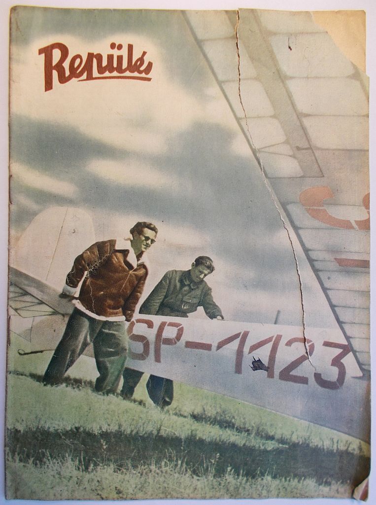 Sárosi Gyula (szerk.): Repülés. VII. évfolyam 4. szám 1954. február 25. - 1. kép