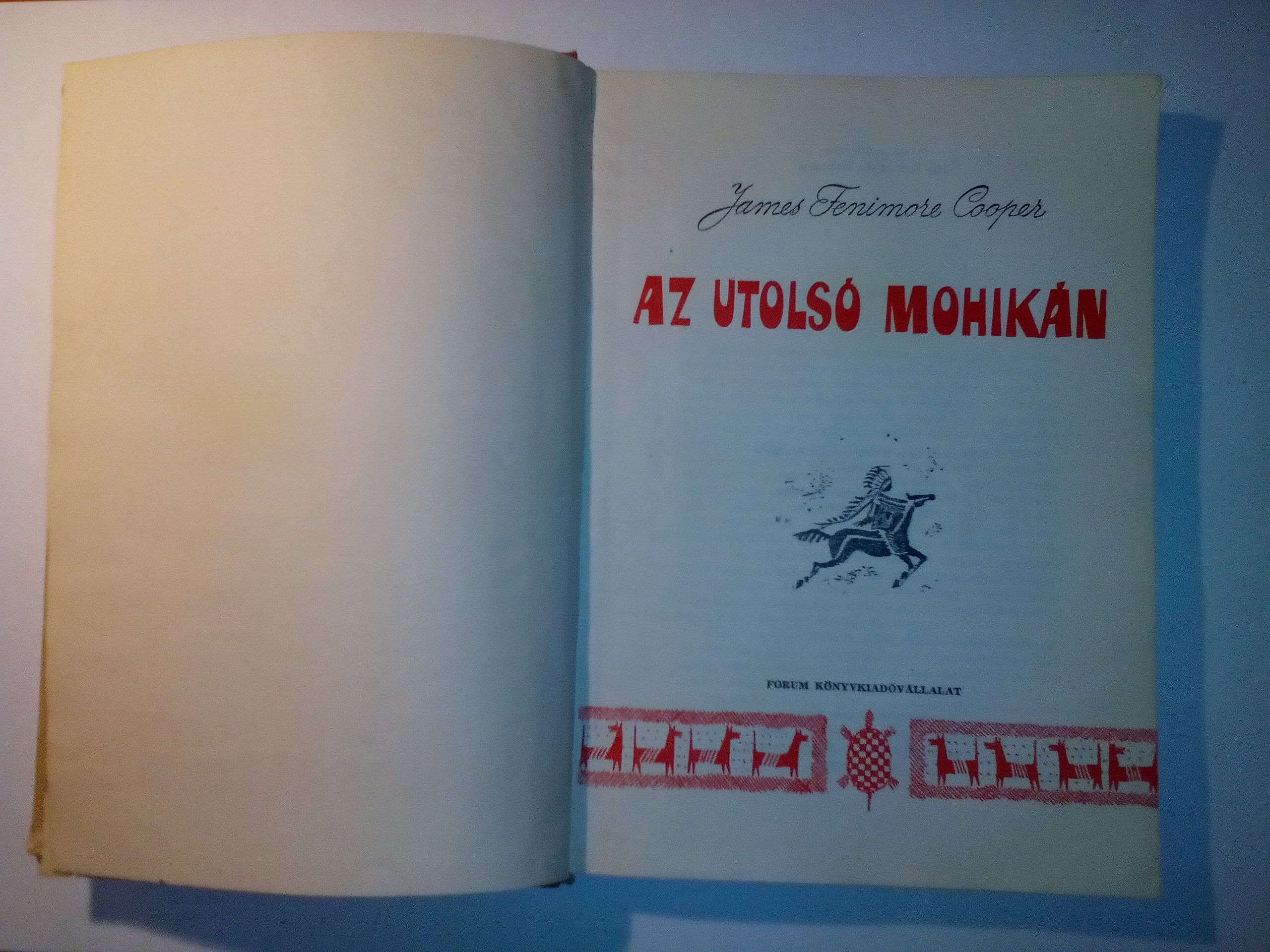 James Fenimore Cooper: Az utolsó mohikán - 6. kép