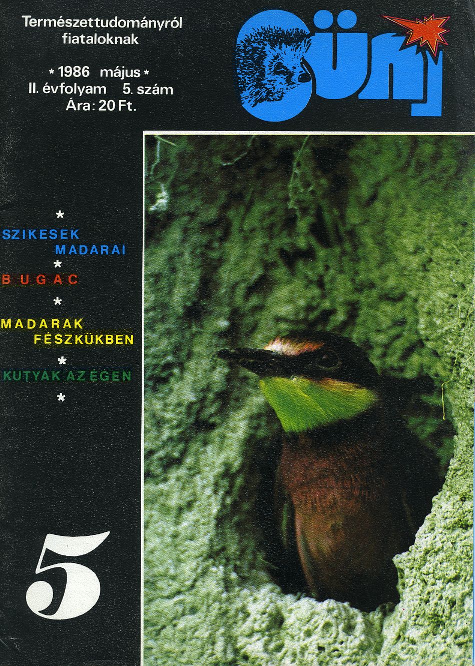 Süni. Természettudomány fiataloknak 1986. március, II. évf. 5. szám - 1. kép