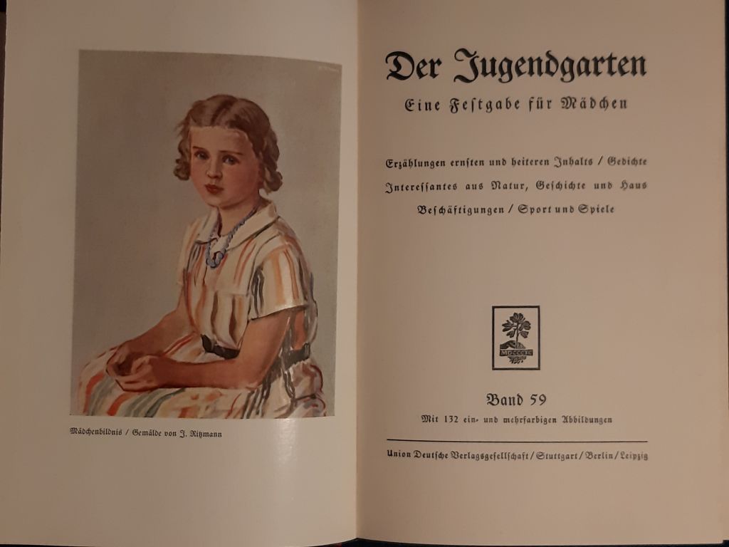 Der Jugendgarten : Eine Festgabe für Mädchen - 2. kép