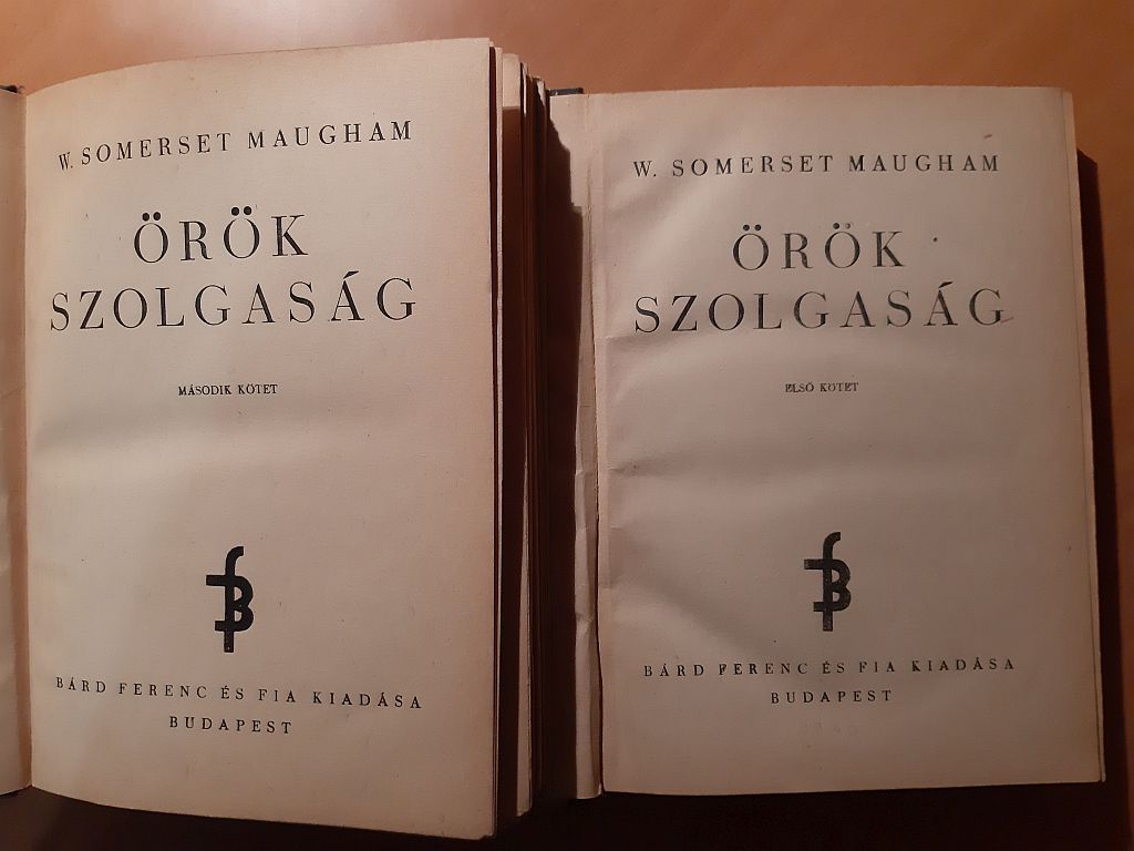 W. Somerset Maugham: Örök szolgaság 1-2 - 2. kép