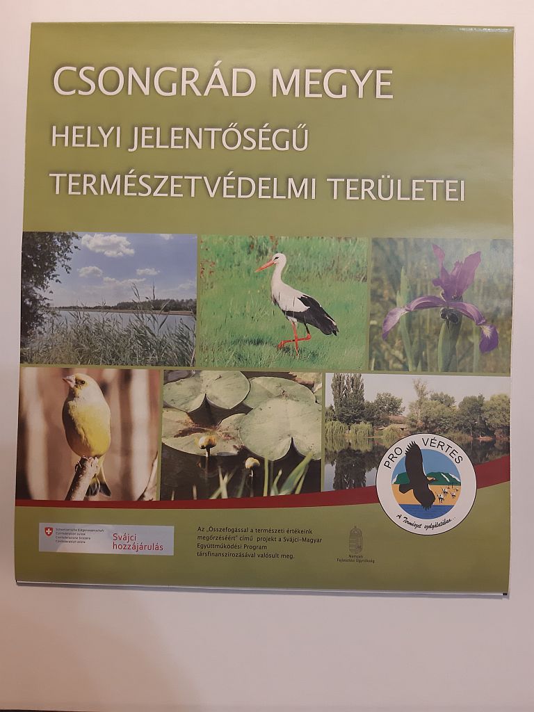 Haraszthy László, Karsa Dóra, Schmidt Hajnalka: Csongrád megye helyi jelentőségű természetvédelmi területei (környezetvédelmi térkép) - 1. kép