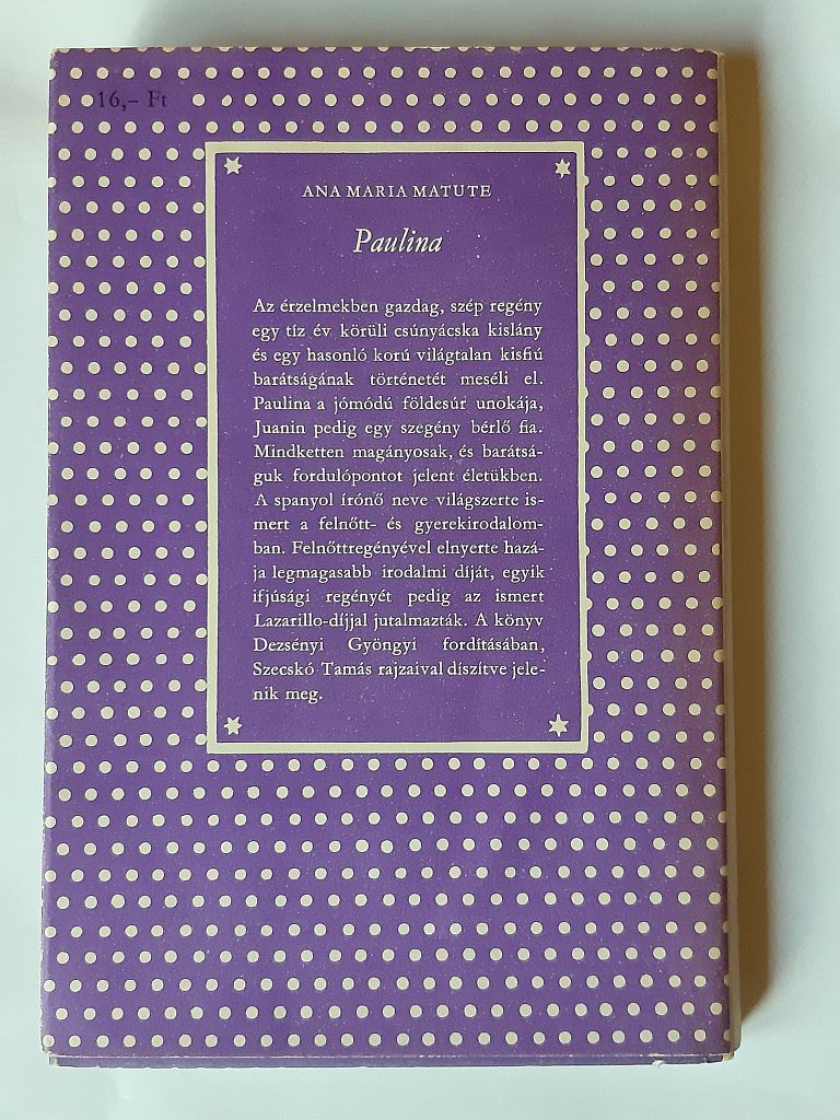 Ana Maria Matute: Paulina - 2. kép