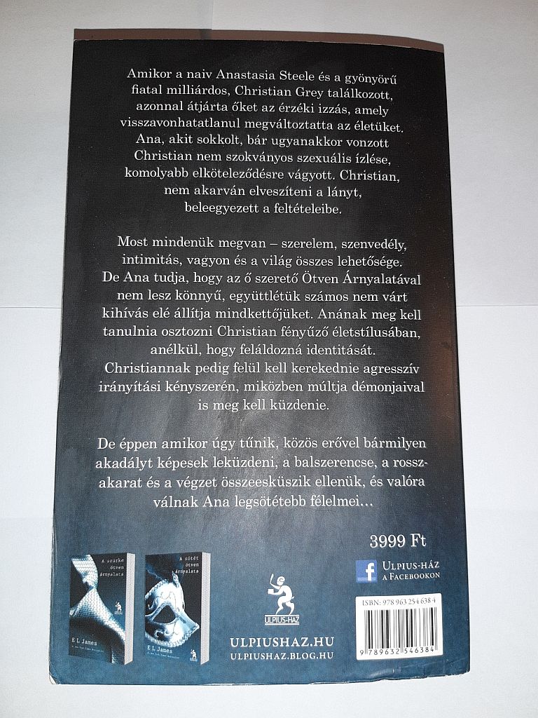 E. L. James: A szabadság ötven árnyalata - 2. kép