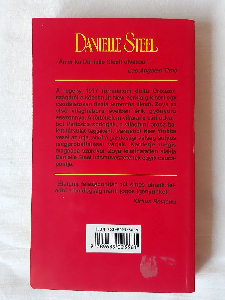 Danielle Steel: Zoya - 2. kép