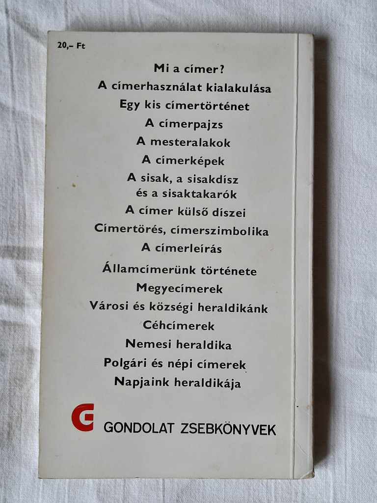 Bertényi Iván: Kis magyar címertan - 2. kép
