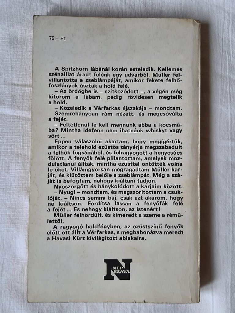 Leslie L. Lawrence: A vérfarkas éjszakája - 2. kép