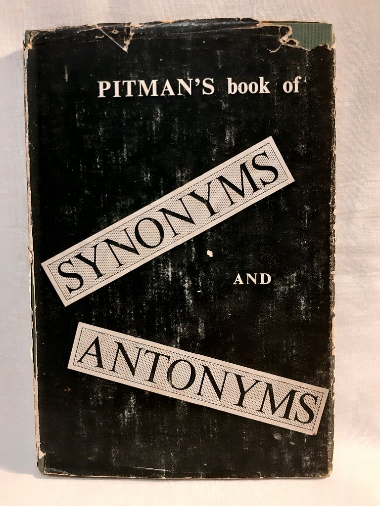 Pitman's Book of Synonyms and Antonyms - 1. kép