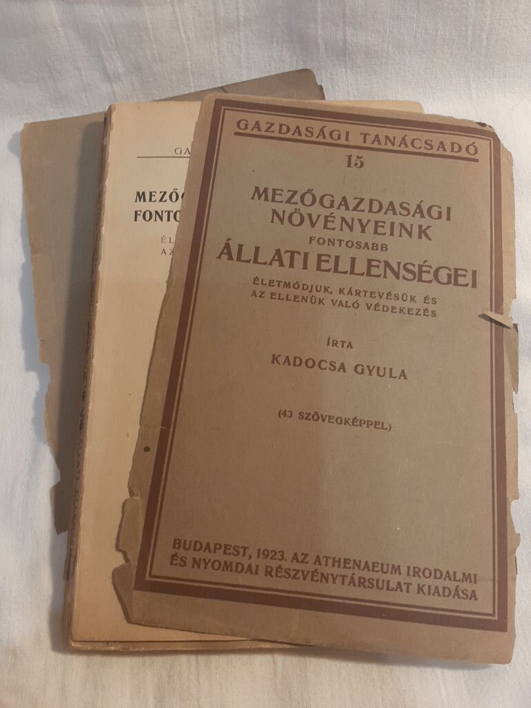 Kadocsa Gyula: Mezőgazdasági növényeink fontosabb állati ellenségei - 2. kép