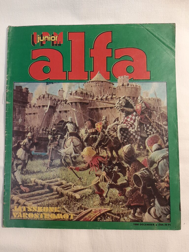 IPM Junior Alfa II. évf. 6. szám 1980. december - 1. kép