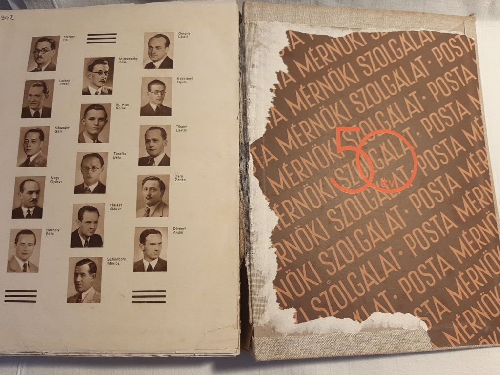Rimótzy Mihály, Hajnóczy Vilmos, Magyari Endre, Flanek Tibor (szerk.): 50 évi postamérnöki szolgálat - 2. kép