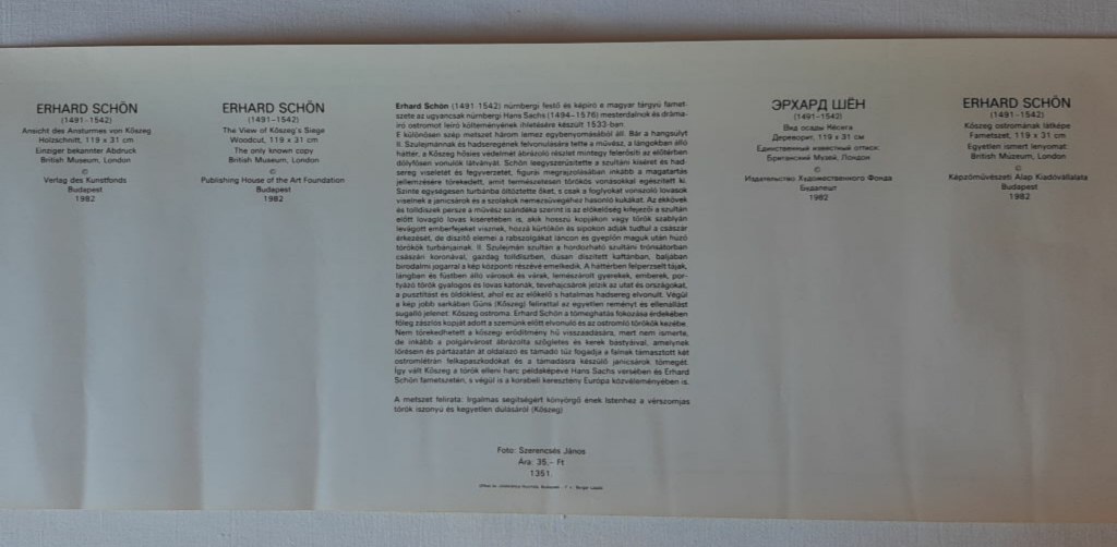 Erhard Schön fametszete [Kőszeg, 1533] - 2. kép