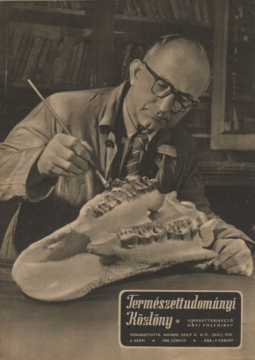 Természettudományi közlöny 1960. március, 4. évfolyam, 6. szám - 1. kép