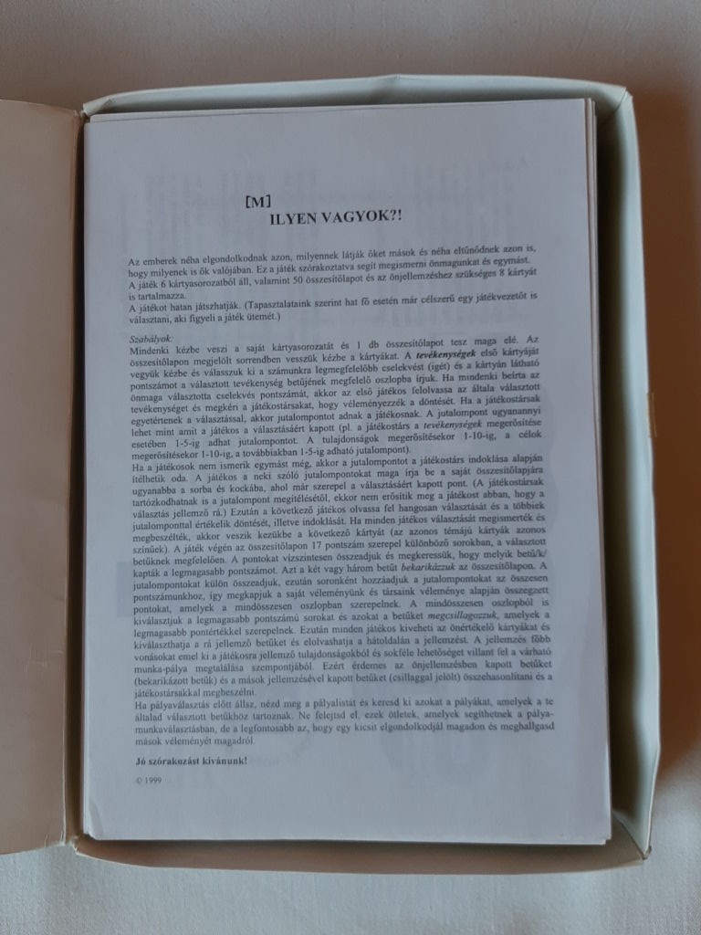 (M)ilyen vagyok? : önismereti társasjáték - 2. kép