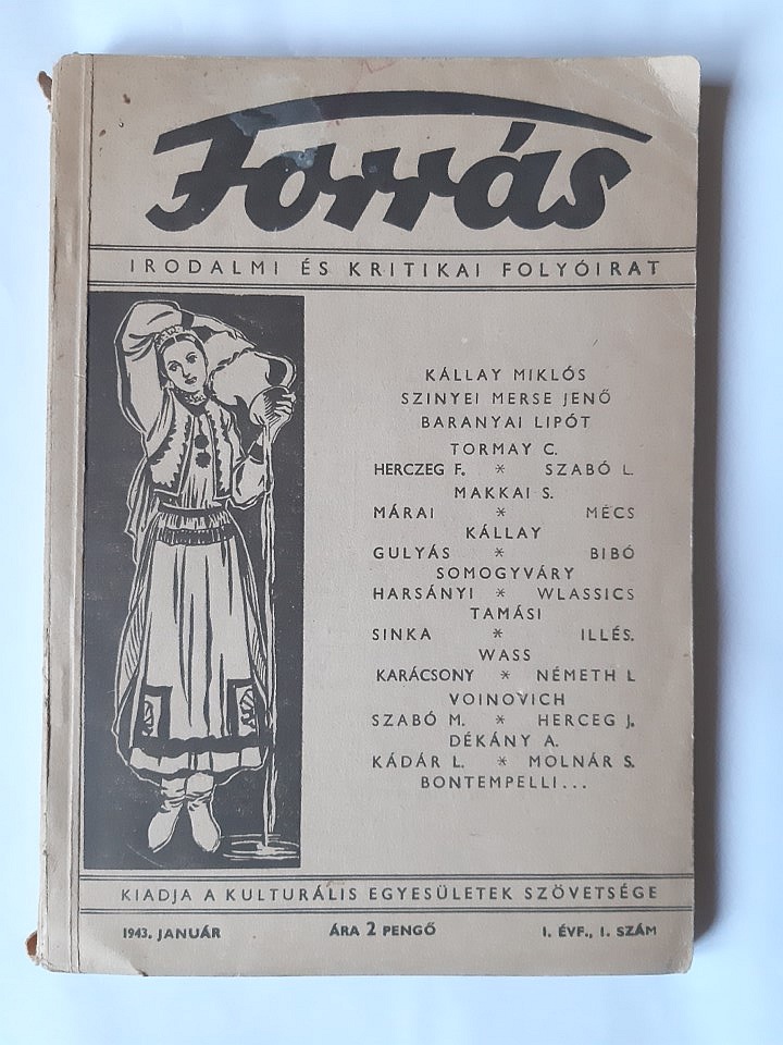 Forrás, 1943. január, I. évf., 1. szám - 1. kép