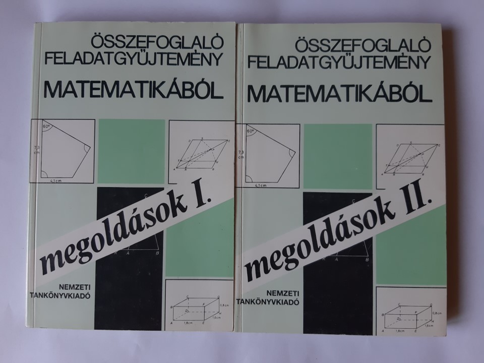 Összefoglaló feladatgyűjtemény matematikából. Megoldások 1-2. - 1. kép