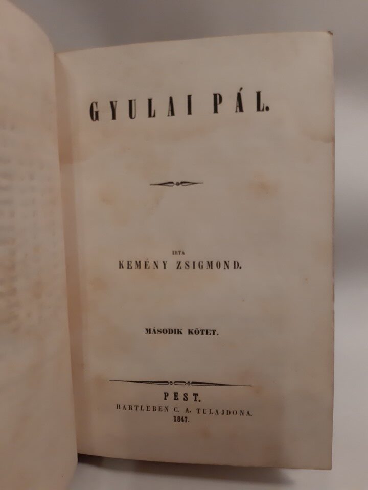 Kemény Zsigmond: Gyulai Pál I-III. kötet - 4. kép