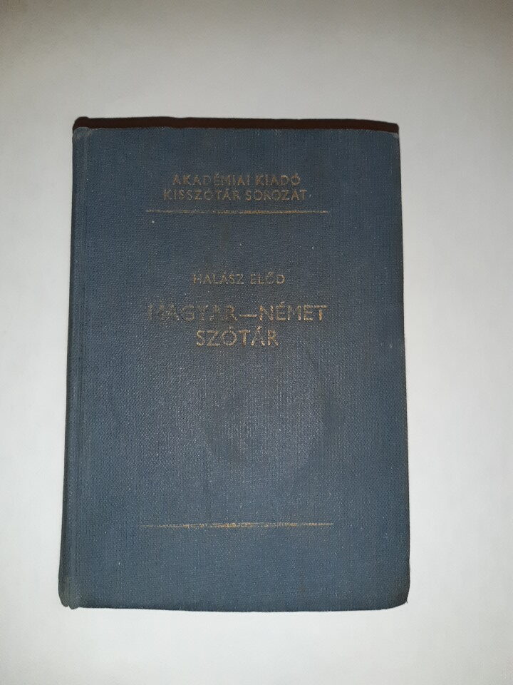 Halász Előd: Magyar-német szótár - 1. kép