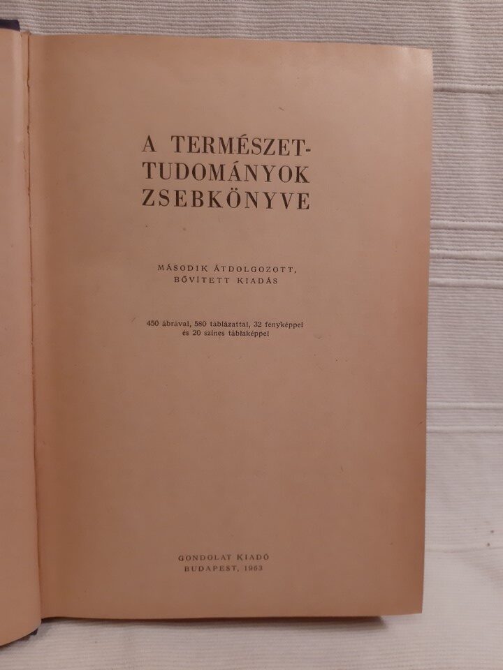 A természettudományok zsebkönyve - 1. kép