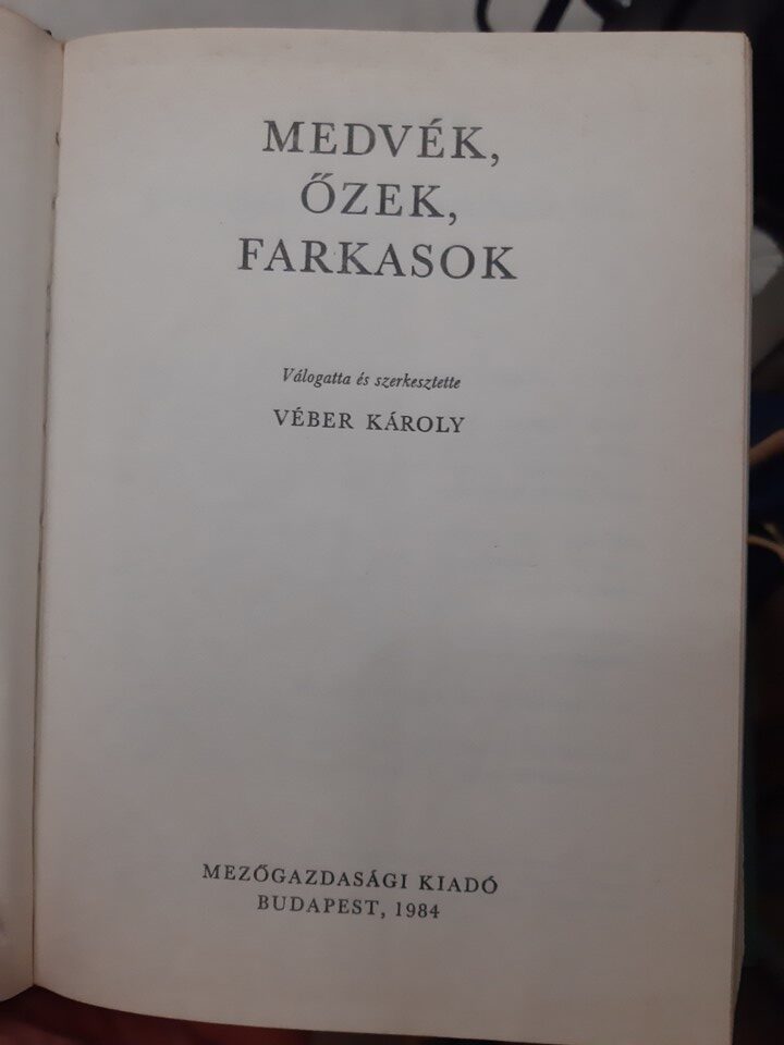 Véber Károly: Medvék, őzek, farkasok - 2. kép