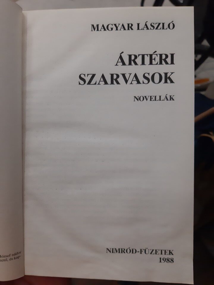 Magyar László: Ártéri szarvasok - 2. kép