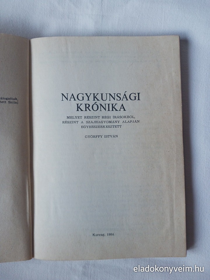 Györffy István: Nagykunsági krónika - 2. kép