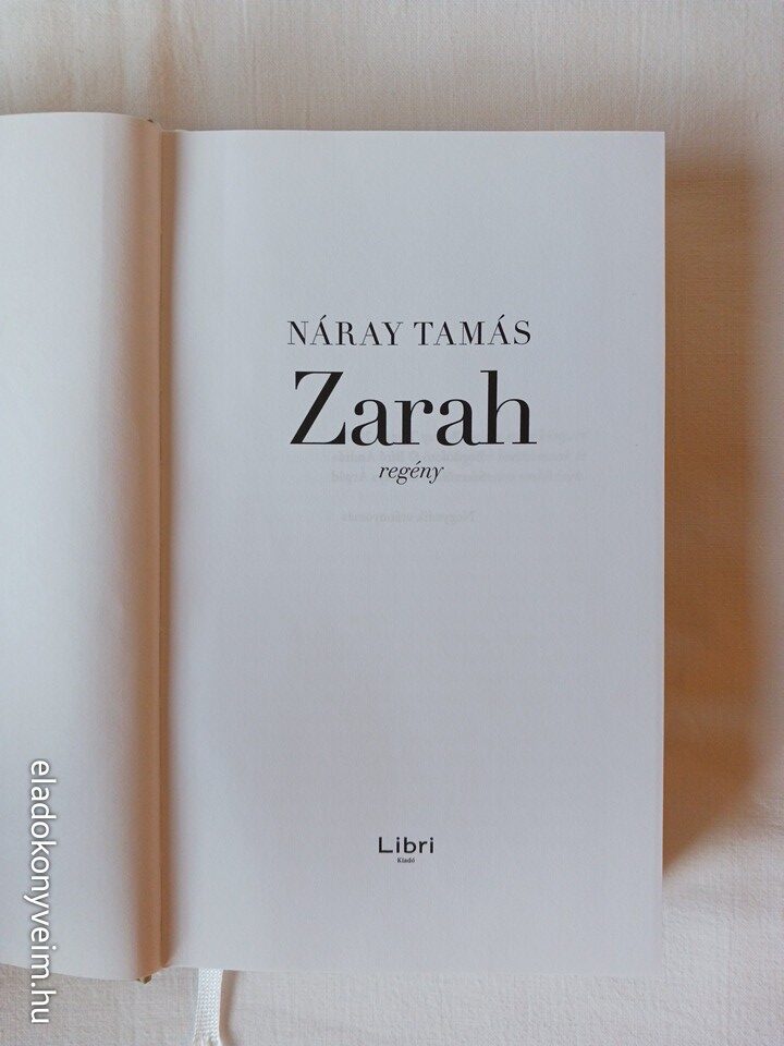 Náray Tamás: Zarah - 2. kép