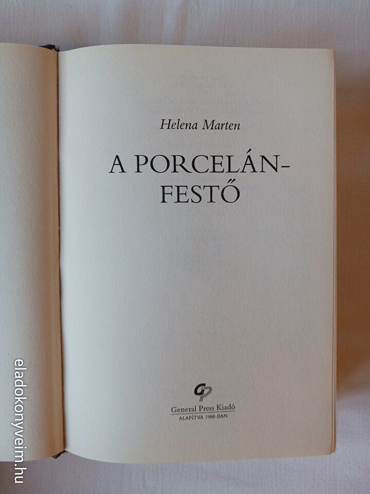 Helena Marten: A porcelánfestő - 2. kép