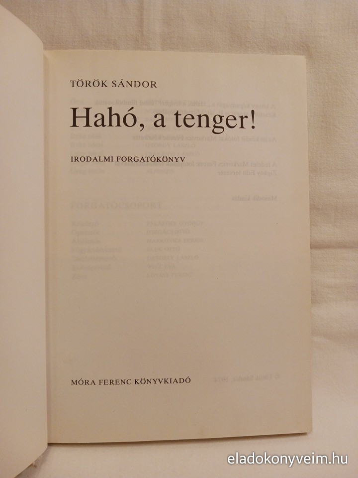 Török Sándor: Hahó, a tenger! - 2. kép