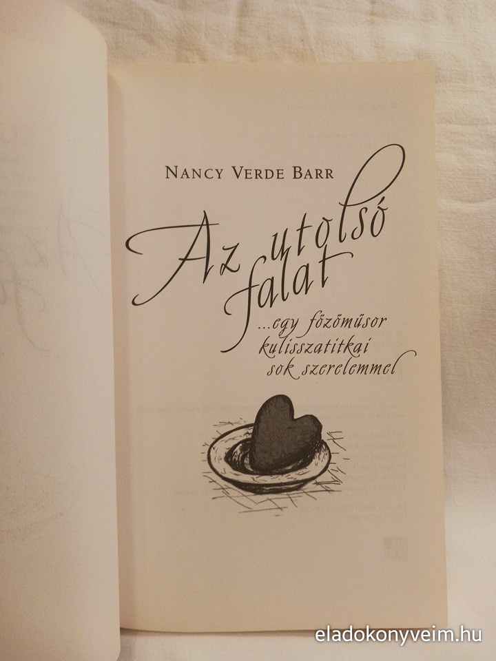 Nancy Verde Barr: Az utolsó falat - 2. kép