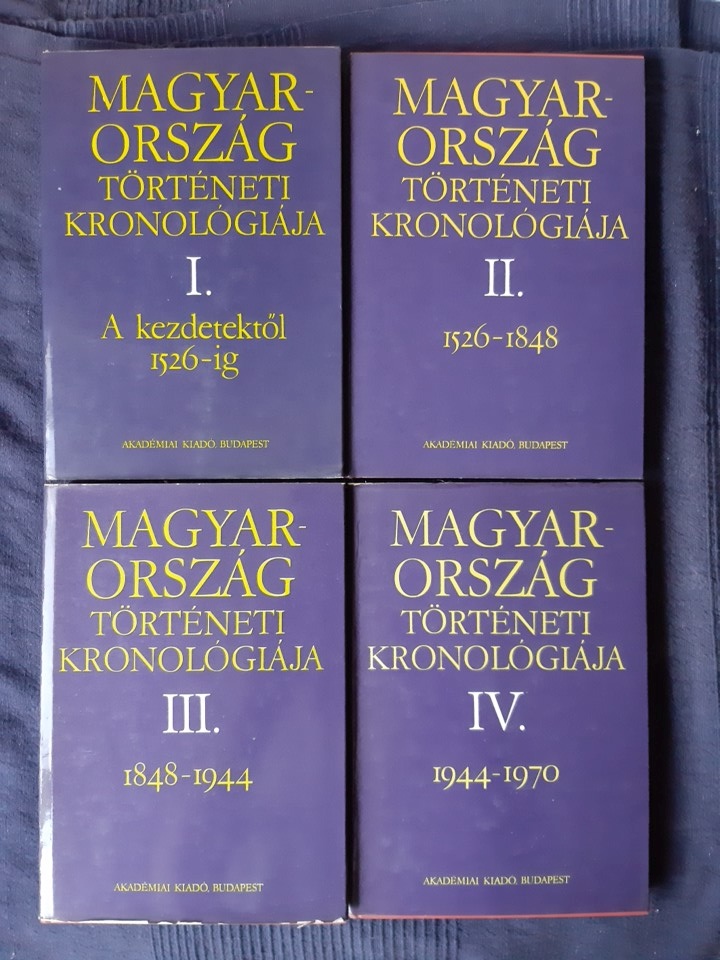 Péter Katalin, Solymosi László: Magyarország történeti kronológiája - 1. kép