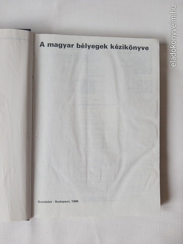 Surányi L., Visnyovszki G.: A magyar bélyegek kézikönyve - 2. kép