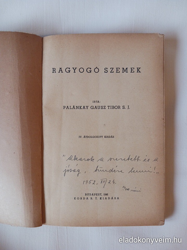 Gausz Tibor: Ragyogó szemek - 2. kép