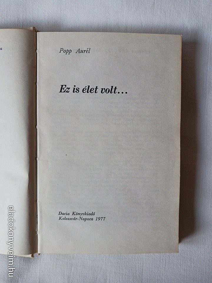 Popp Aurél: Ez is élet volt... - 2. kép