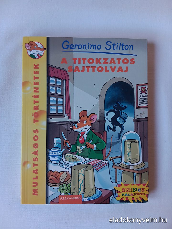Geronimo Stilton: A titokzatos sajttolvaj - 1. kép