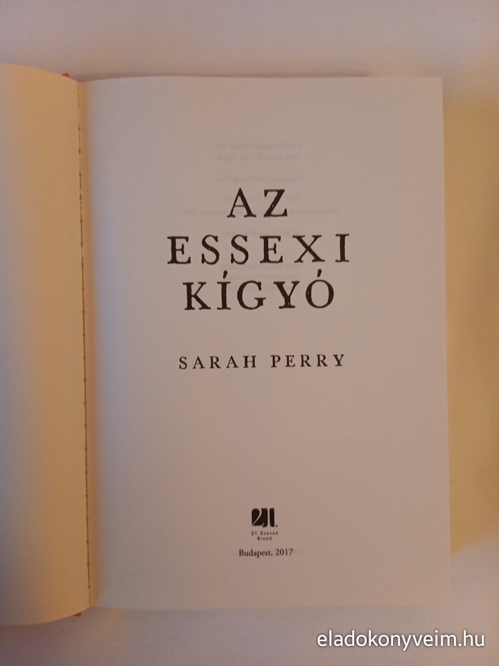 Sarah Perry: Az essexi kígyó - 2. kép