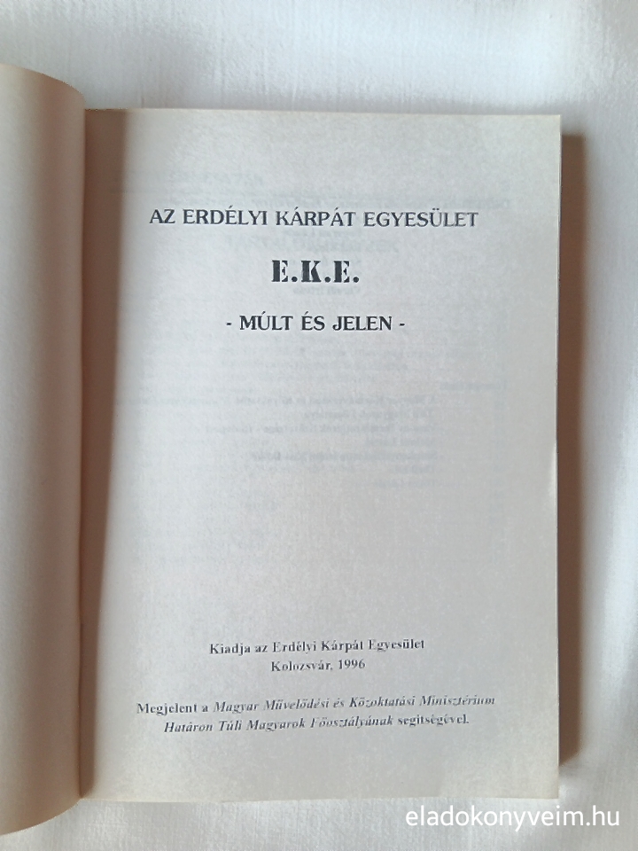 Az Erdélyi Kárpát Egyesület - 2. kép