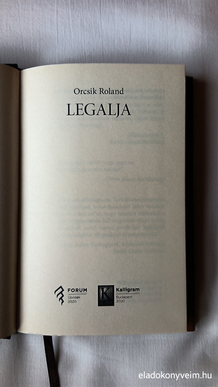 Orcsik Roland: Legalja - 2. kép