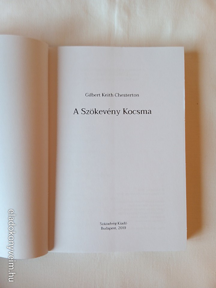 G. K. Chesterton: A Szökevény Kocsma - 2. kép