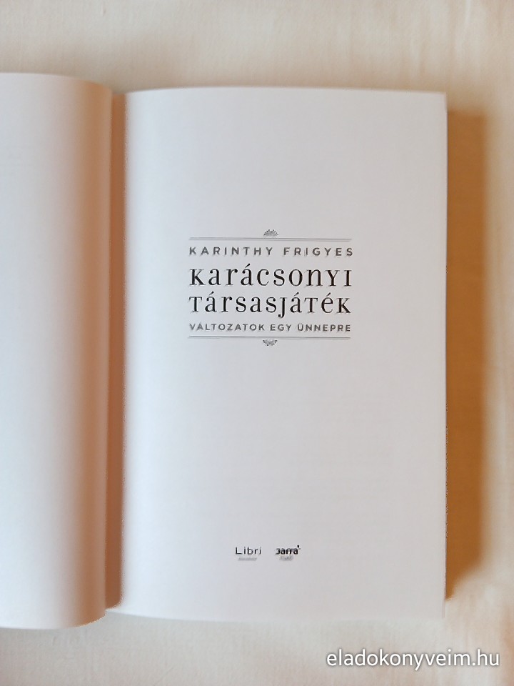 Karinthy Frigyes: Karácsonyi társasjáték - 2. kép