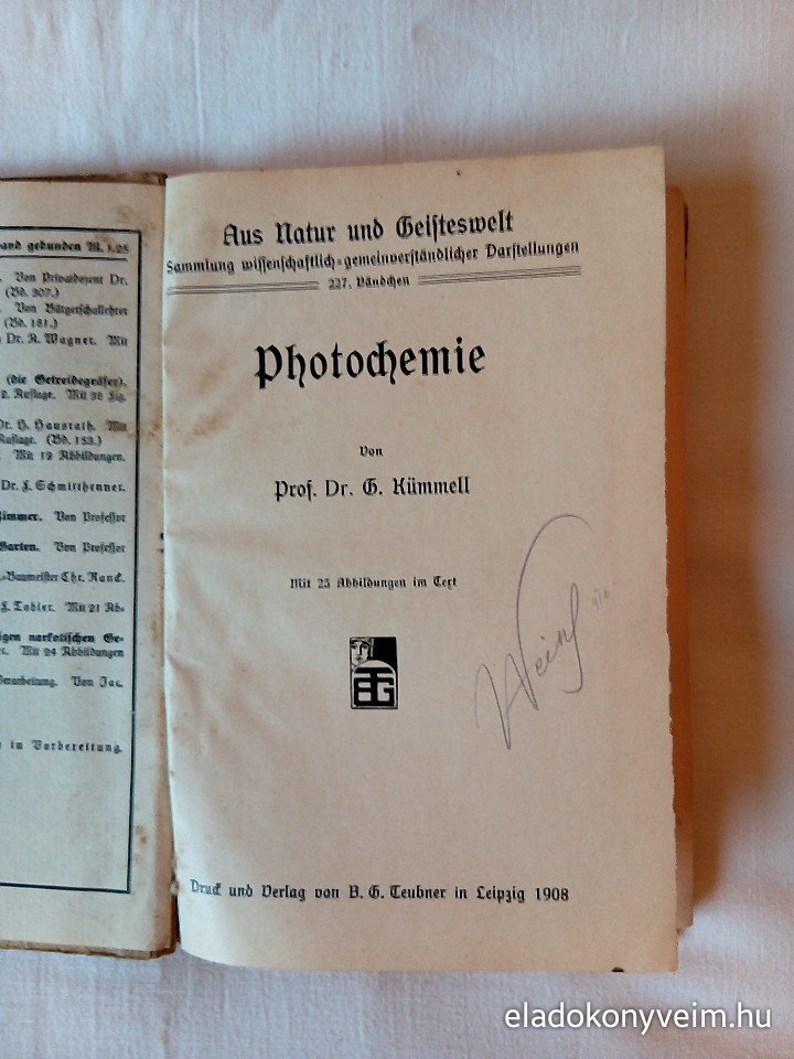 Gottfried Kümmel: Photochemie - 2. kép