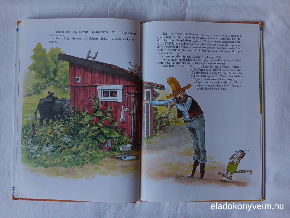 Sven Nordqvist: A kandúr szülinapi tortája - 2. kép