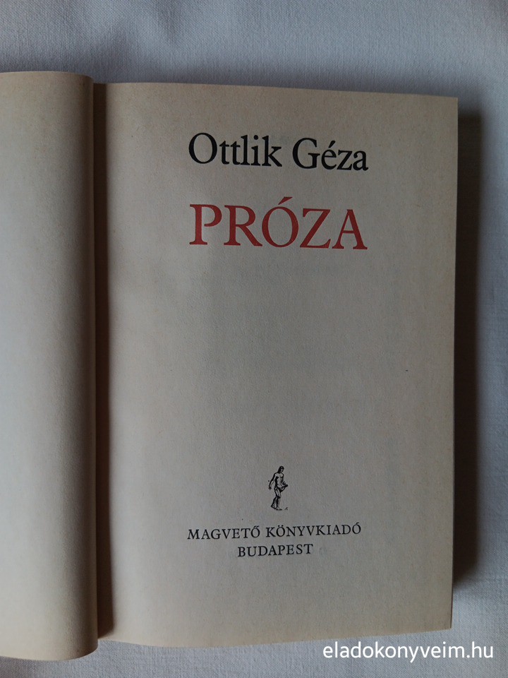 Ottlik Géza: Próza - 2. kép