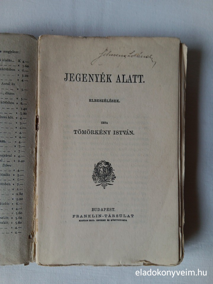 Tömörkény István: Jegenyék alatt - 2. kép