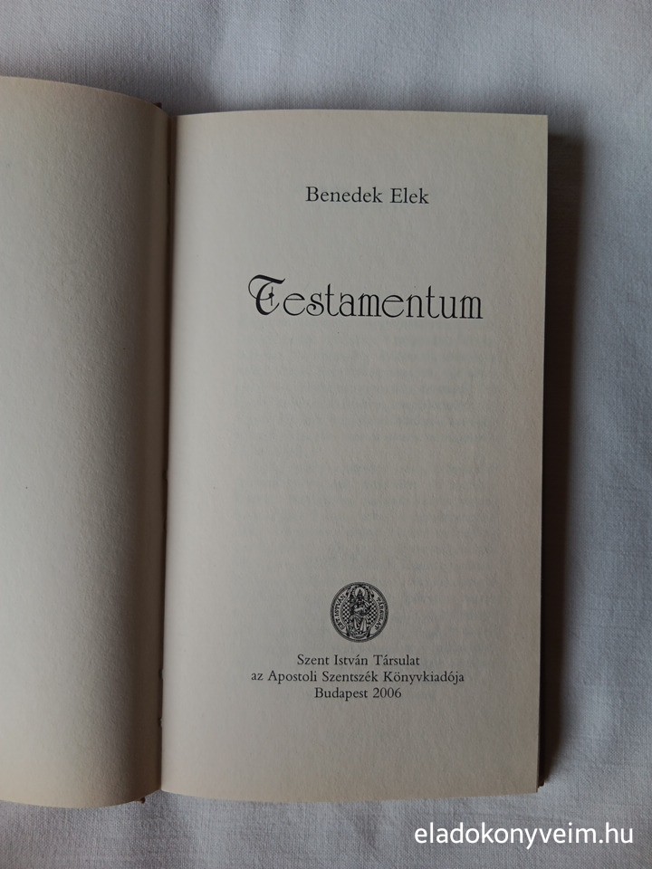 Benedek Elek: Testamentum - 2. kép