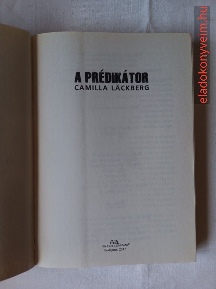 Camilla Läckberg: A prédikátor - 2. kép