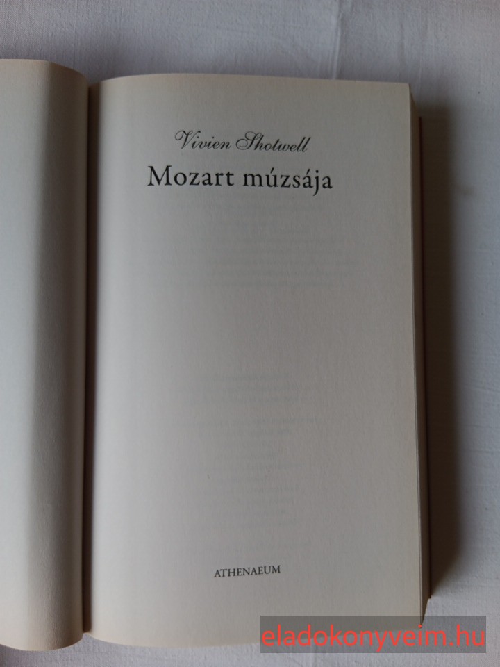 Vivien Shotwell: Mozart múzsája - 2. kép