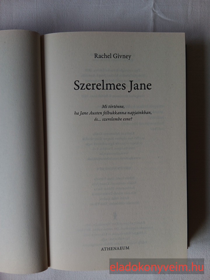 Rachel Givney: Szerelmes Jane - 2. kép