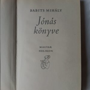 Babits Mihály: Jónás könyve