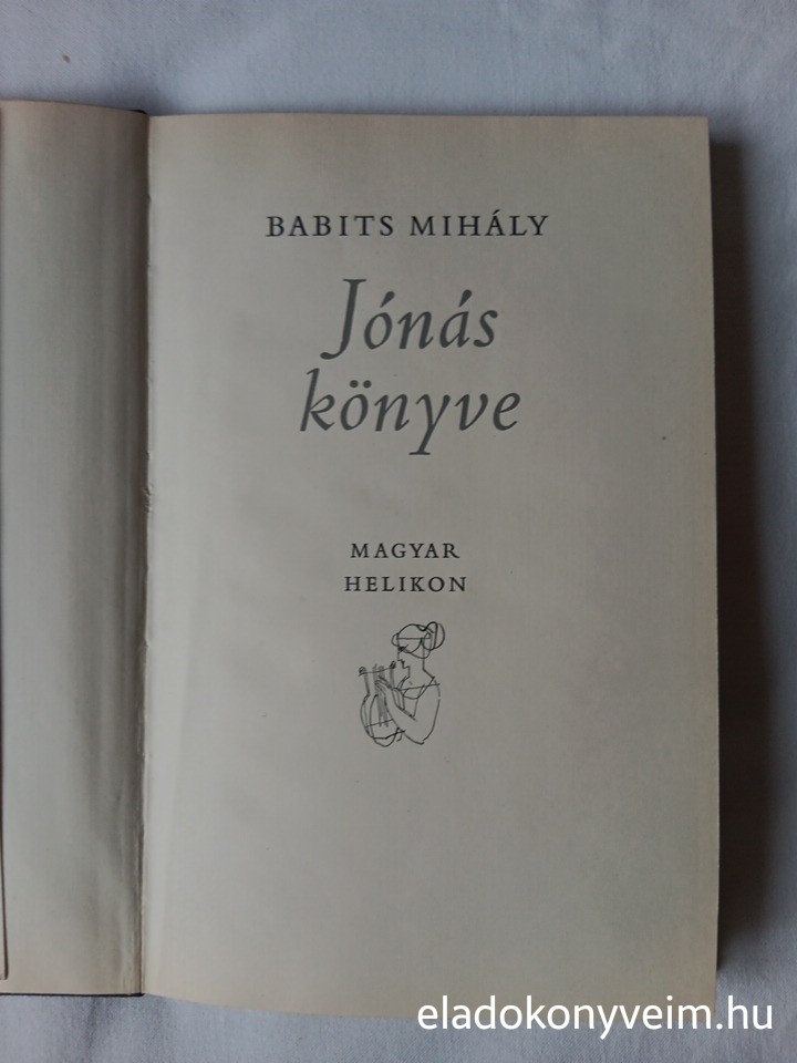Babits Mihály: Jónás könyve - 1. kép